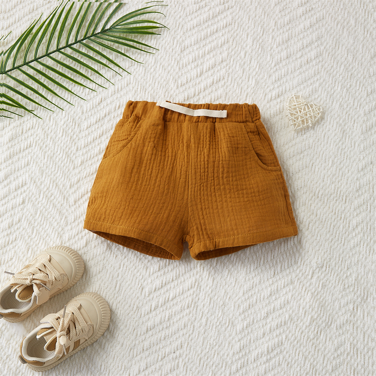 2PCS Cotton Yarn Shorts for Ba - Baby Clothing Yarn recension och pris