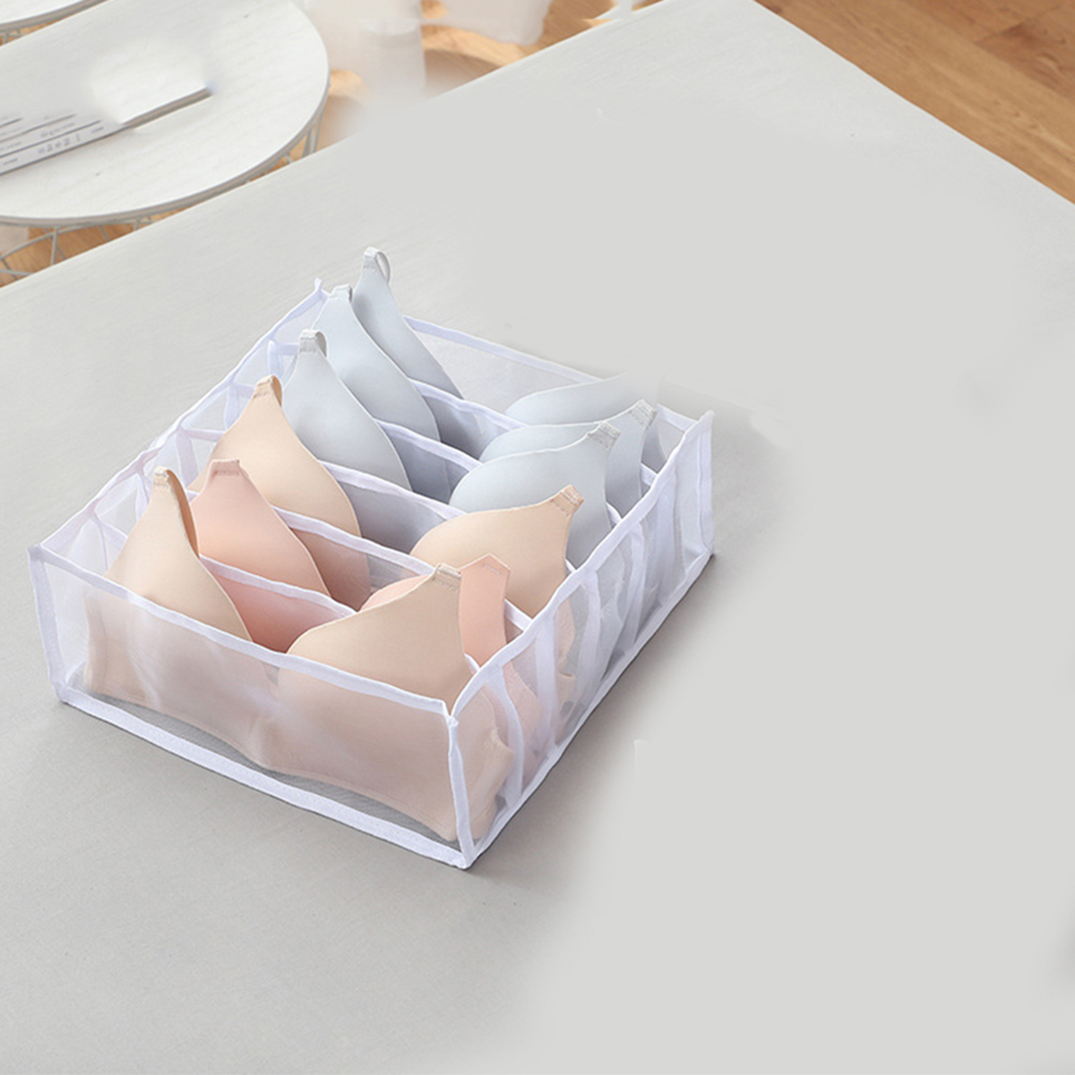 House Storage Box Nylon Mesh B - Baby Clothes Organiser recension och pris