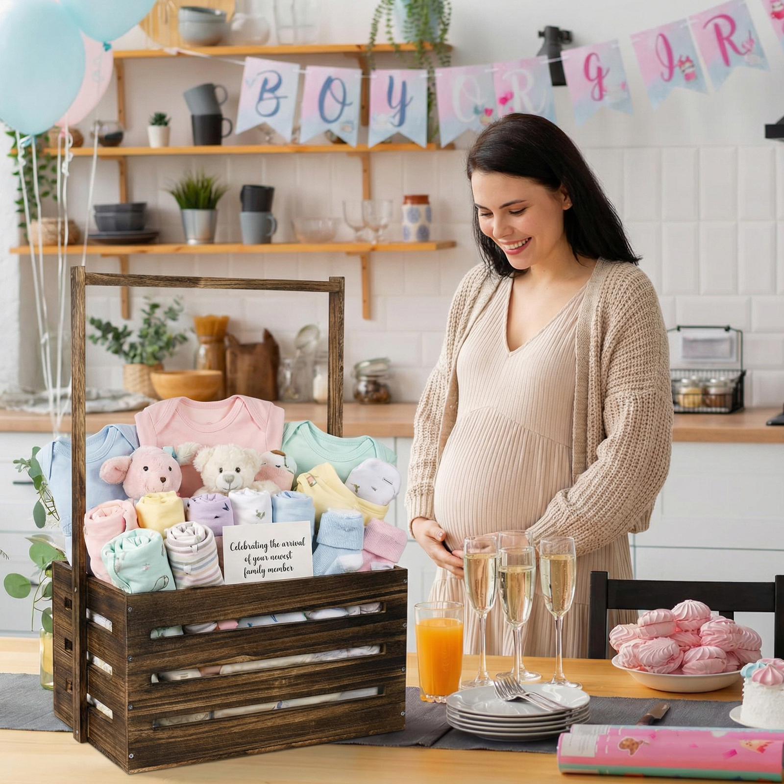 Baby Clothing Wooden Storage B - Baby X Clothing recension och pris