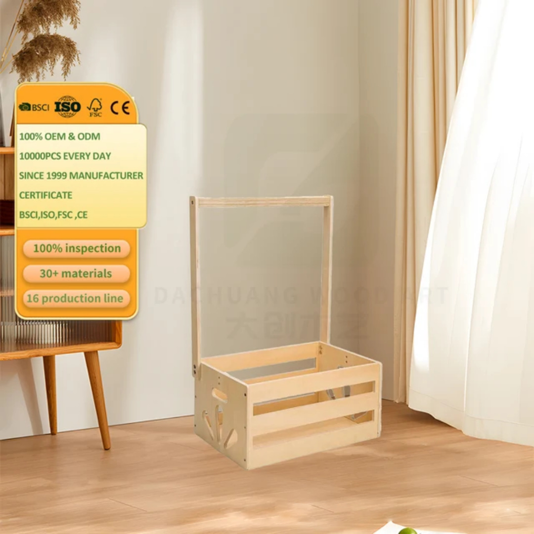 Wooden Baby Shower Crate Close - Baby Clothes Organiser recension och pris