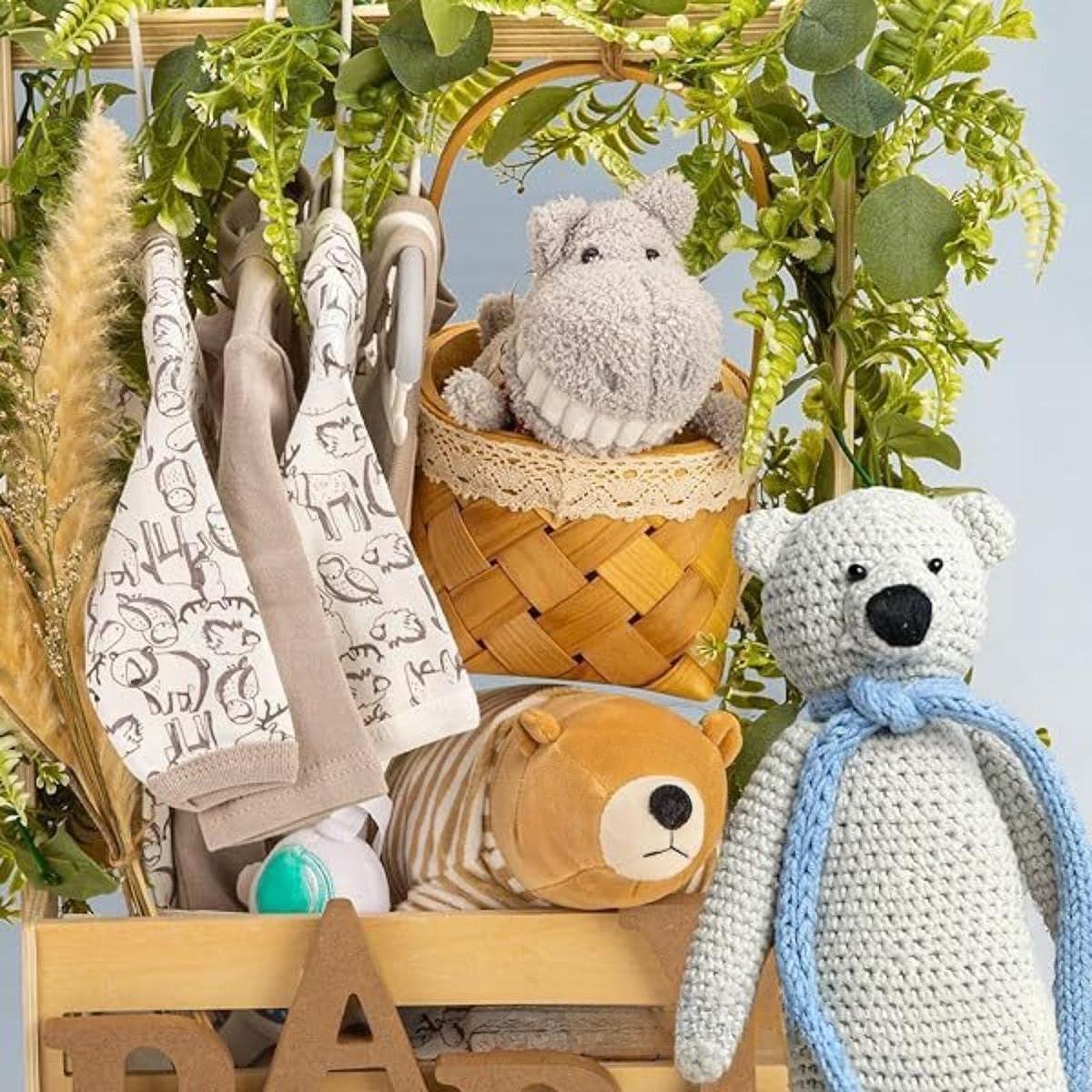 Wooden Baby Shower Crate Close - Baby Clothes Organiser recension och pris