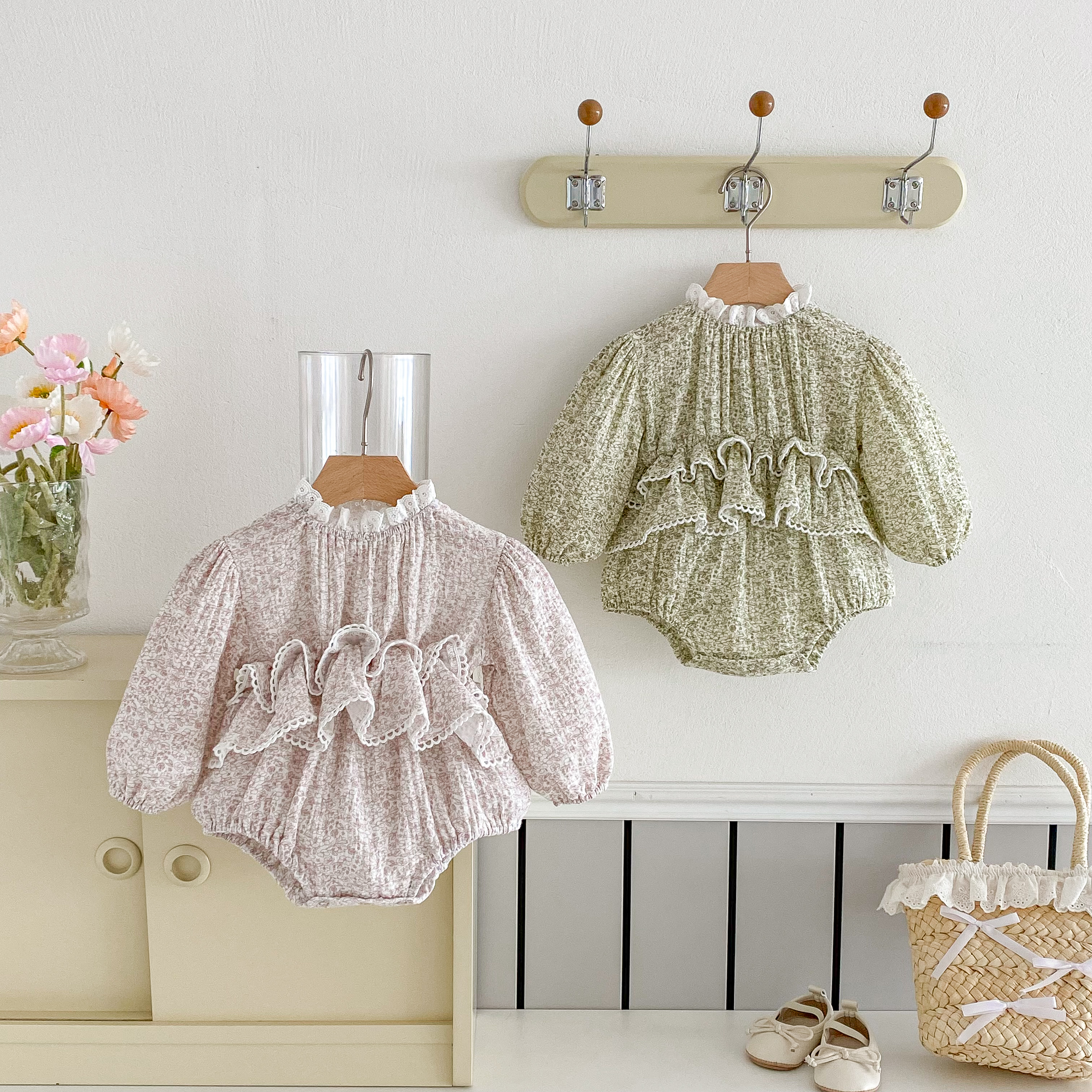 Sweet Newborn Baby Girls Doubl - Baby Clothing Layers recension och pris