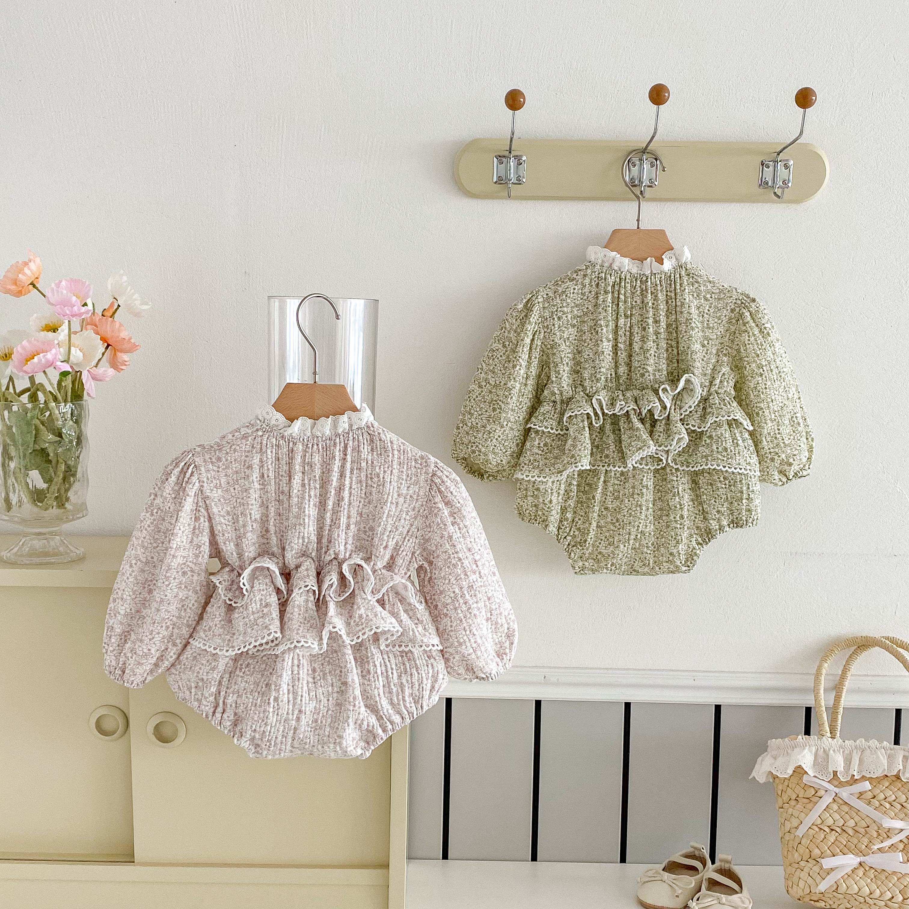 Sweet Newborn Baby Girls Doubl - Baby Clothing Layers recension och pris