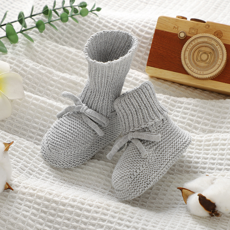 Infant Baby Shoes Knit Cotton  - Baby Clothing For Bed recension och pris