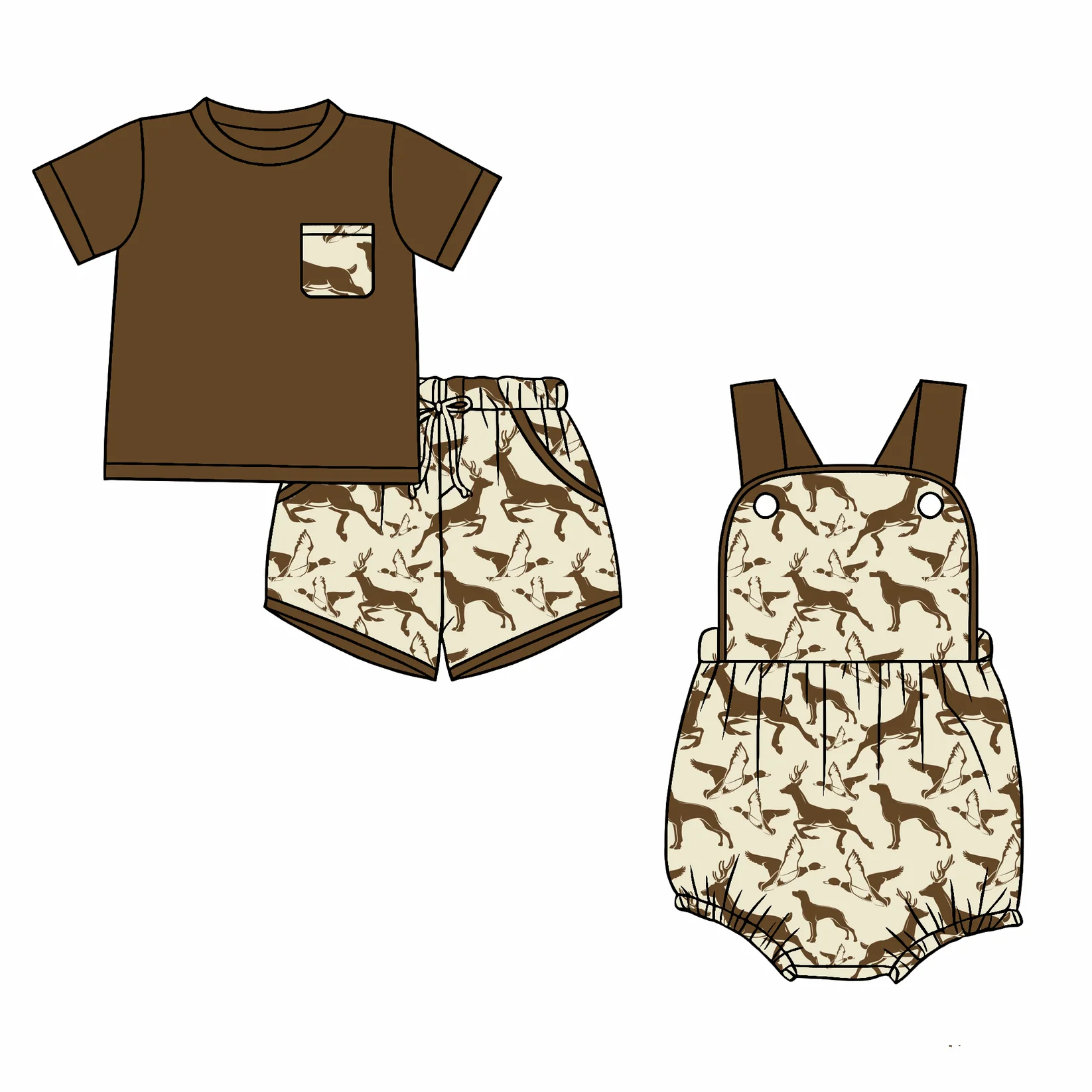 Children Hunting Camouflage Pr - Baby Clothing Easter recension och pris