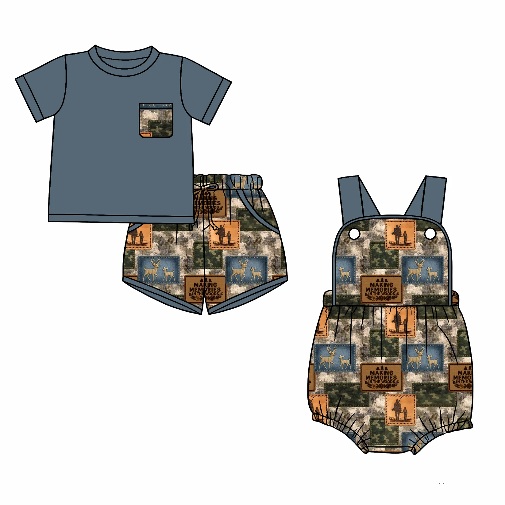 Children Hunting Camouflage Pr - Baby Clothing Easter recension och pris