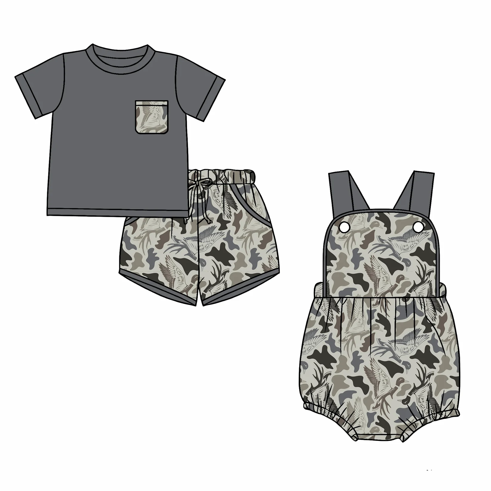 Children Hunting Camouflage Pr - Baby Clothing Easter recension och pris