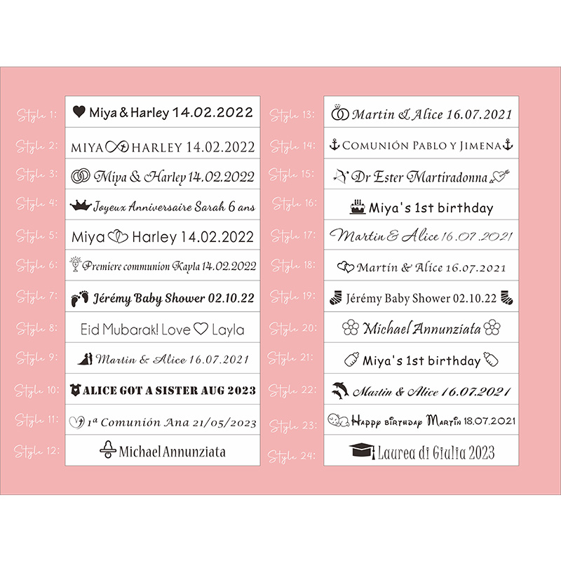 100pcs Personalized Colored Wo - Baby Clothing Easter recension och pris