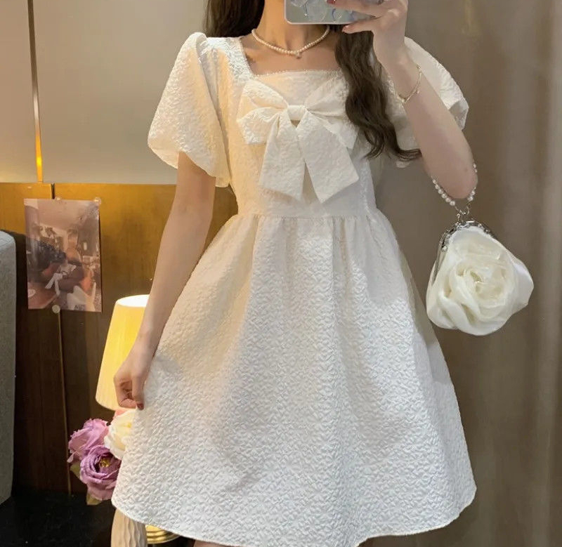 Casual Puff Sleeve Fairy Dress - Baby X Clothing recension och pris