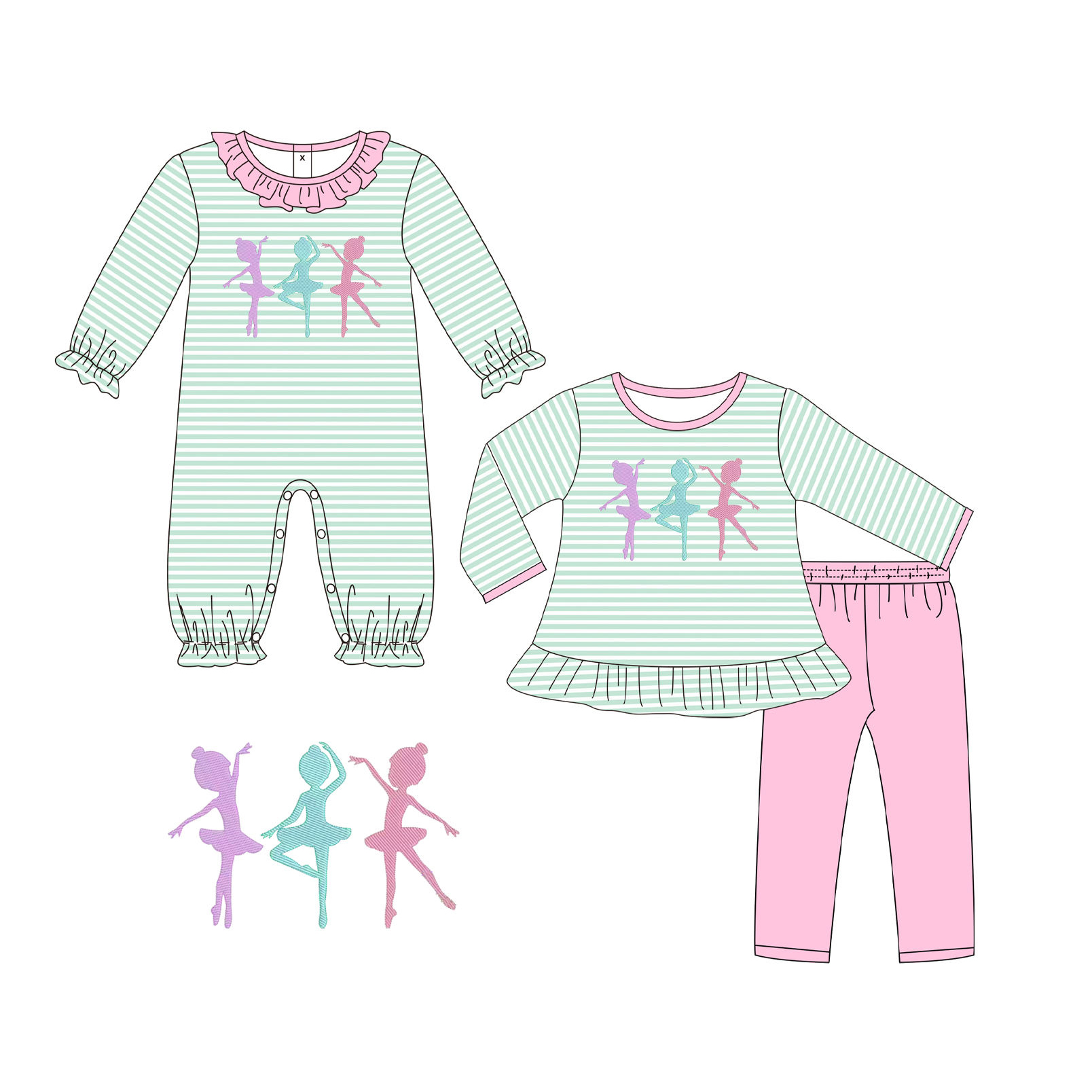 New Toddler Ballet Girls Cloth - Baby X Clothing recension och pris